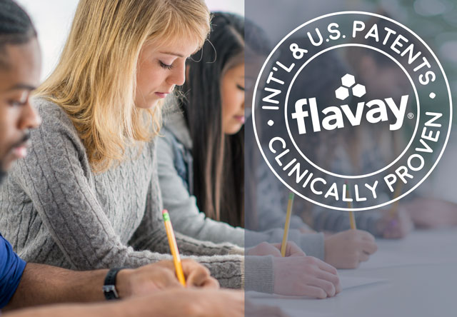 A placebo-controlled study of 120 students shows Flavay Plus for 40 days improves directed memory, associative learning, free memory, recognition and visual memory. Click here for more.